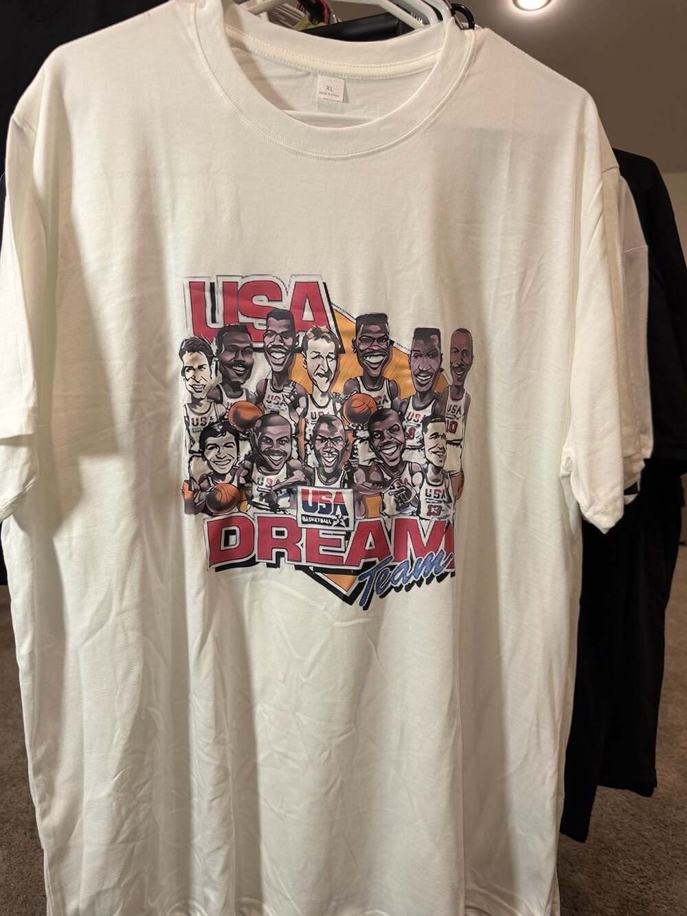 USA Basketball 1992 Dream Team Caricature Graphic T-Shirt